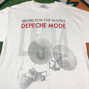 Depeche Mode Music For The Masses 80s Band Shirt